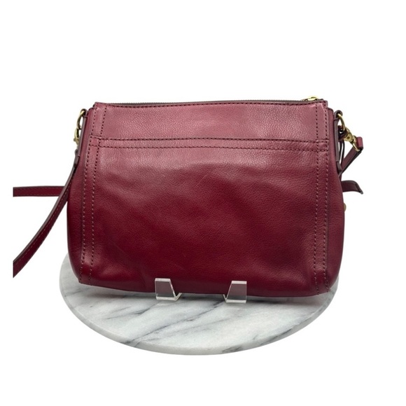 Fossil Multi‎ Leather Square Patch Clutch Crossbody Handbag - Picture 9 of 15